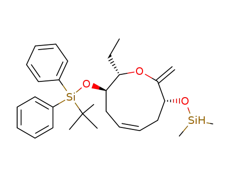 (Z,2S,3R,8R)-3-tert-butyldiphenylsilanyloxy-8-dimethylsilanyloxy-2-ethyl-9-methylene-2,3,4,7,8,9-hexahydrooxonine