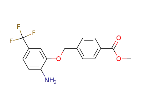 methyl 4-[(2-amino-5-(trifluoromethyl)phenoxy)methyl]benzoate