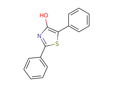 Molecular Structure of 59484-42-3 (2,5-DIPHENYL-1,3-THIAZOL-4-OL)