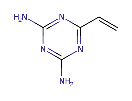 Molecular Structure of 3194-70-5 (2-VINYL-4,6-DIAMINO-1,3,5-TRIAZINE)