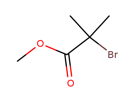 23426-63-3,Methyl 2-bromo-2-methylpropionate,Propionicacid, 2-bromo-2-methyl-, methyl ester (6CI,8CI);2-Bromo-2-methylpropanoic acidmethyl ester;2-Bromo-2-methylpropionic acid methyl ester;2-Bromomethyl methacrylate;Methyl2-bromoisobutanoate;Methyl a-bromo-a-methylpropionate;NSC 406890;a-Bromoisobutyric acid methylester;