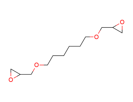 16096-31-4,1,6-Hexanediol diglycidyl ether,Hexane,1,6-bis(2,3-epoxypropoxy)- (6CI,8CI);1,6-Bis(glycidyloxy)hexane;1,6-Hexamethylenediol diglycidyl ether;Hexamethylene diglycidyl ether;Hexamethylene glycol diglycidyl ether;Hexanediol diglycidyl ether;NPEK 051;ZH 16;