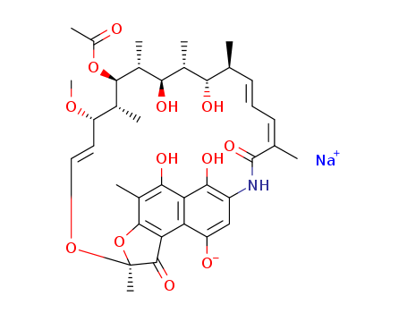Rifamycin sodium salt(14897-39-3)
