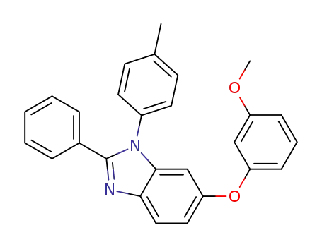 6-(3-methoxyphenoxy)-1-(4-methylphenyl)-2-phenyl-1H-benzimidazole