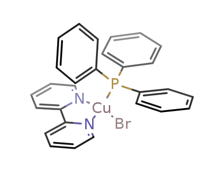 (triphenylphosphine)(2,2'-bipyridine)copper(I) bromide