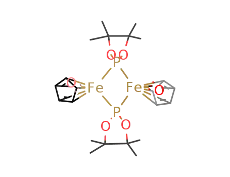trans-(CO)(η5-Cp)Fe{μ-P(OC(CH3)2)2}2Fe(η5-Cp)(CO)