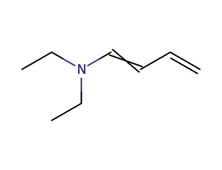 Molecular Structure of 14958-13-5 (N,N-diethylbuta-1,3-dien-1-amine)