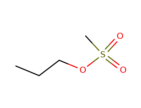 Molecular Structure of 1912-31-8 (propyl methanesulphonate)