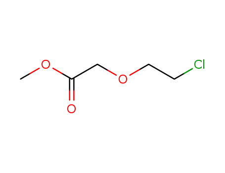 Molecular Structure of 83881-47-4 ((2-CHLORO-ETHOXY)-ACETIC ACID METHYL ESTER)