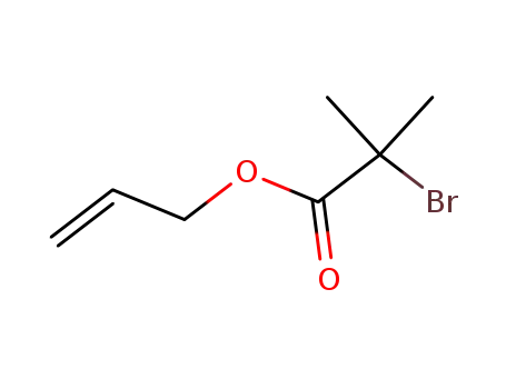 Molecular Structure of 40630-82-8 (ALLYL 2-BROMO-2-METHYLPROPIONATE)
