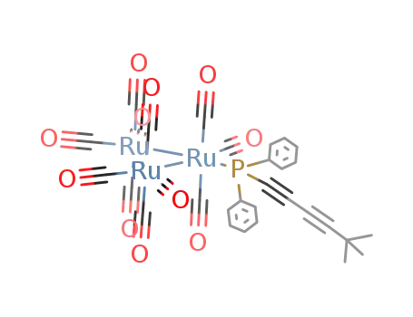 [Ru3(CO)11(P(C6H5)2CCCCC(CH3)3)]