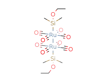[Ru2(CO)8(Si(CH3)2(OC2H5))2]