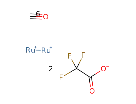 Ru2[μ-η(2)-OC(CF3)O]2(CO)6