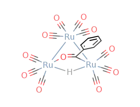 Ru3(H)(OCC6H5)(CO)10