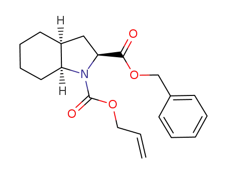 benzyl (2S,3aS,7aS)-N-(allyloxycarbonyl)-octahydroindole-2-carboxylate
