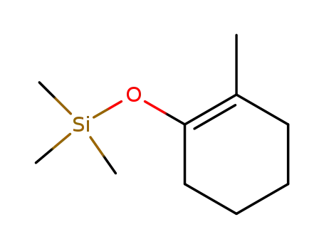 Molecular Structure of 19980-35-9 (Silane, trimethyl[(2-methyl-1-cyclohexen-1-yl)oxy]-)