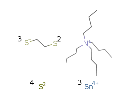 (Bu4N)2[Sn3S4(thioglycolate)3]