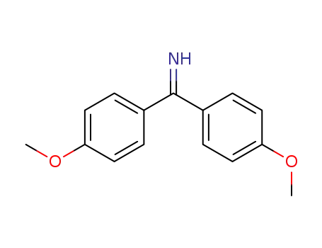 Molecular Structure of 5291-48-5 (Benzenemethanimine, 4-methoxy-a-(4-methoxyphenyl)-)
