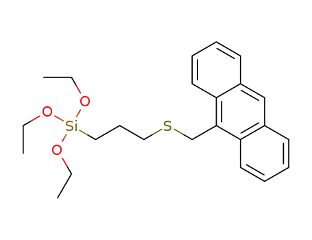 3-[(anthracen-10-yl)methylthio]propyltriethoxysilane