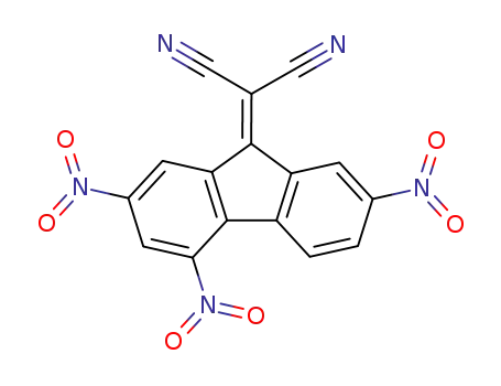 Molecular Structure of 1172-02-7 (9-DICYANOMETHYLENE-2,4,7-TRINITROFLUORENE)