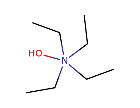 Molecular Structure of 77-98-5 (Tetraethylammonium hydroxide)