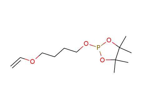 4,4,5,5-tetramethyl-2-(4-vinyloxy-butoxy)-[1,3,2]dioxaphospholane