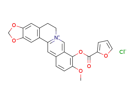 9-O-(2-furoyl)berberrubine chloride