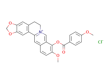 9-O-(4-methoxybenzoyl)berberrubine chloride
