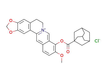 9-O-(1-adamantoyl)berberrubine chloride