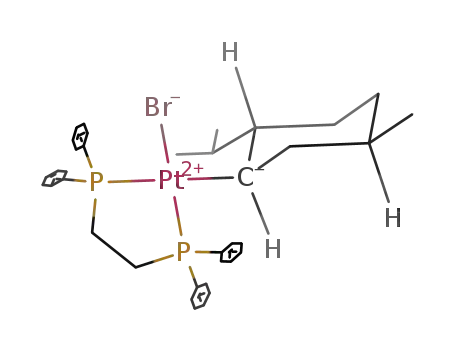 Pt(menthyl)(1,2-bis(diphenylphosphino)ethane)(bromide)