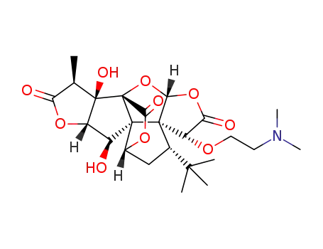 10-O-(2-dimethylaminoethyl)ginkgolide B