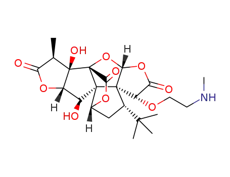 10-O-methylaminoethyl ginkgolide B
