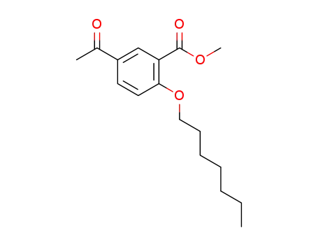 methyl 5-acetyl-2-heptyloxybenzoate