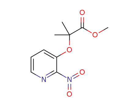 methyl 2-methyl-2-[(2-nitropyridin-3-yl)oxy]propanoate