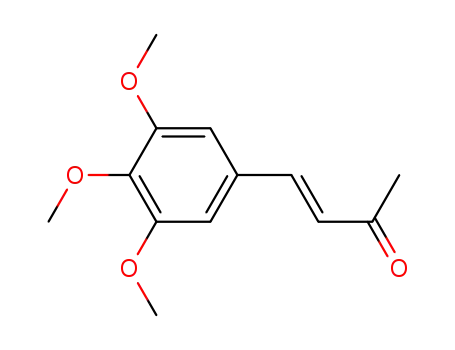 Molecular Structure of 19039-94-2 (3-Buten-2-one, 4-(3,4,5-trimethoxyphenyl)-, (3E)-)