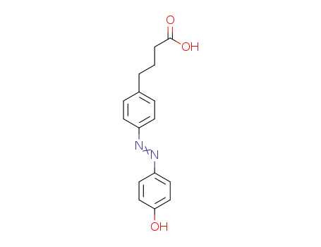 4-(4-((4-hydroxyphenyl)diazenyl)phenyl)butanoic acid
