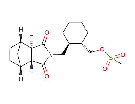 ((1R,2R)-2-(((3aR,4S,7R,7aS)-1,3-dioxohexahydro-1H-4,7-methanoisoindol-2(3H)-yl)methyl)cyclohexyl)methylmethanesulfonate