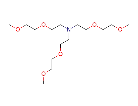 Molecular Structure of 70384-51-9 (Ethanamine,2-(2-methoxyethoxy)-N,N-bis[2-(2-methoxyethoxy)ethyl]-)