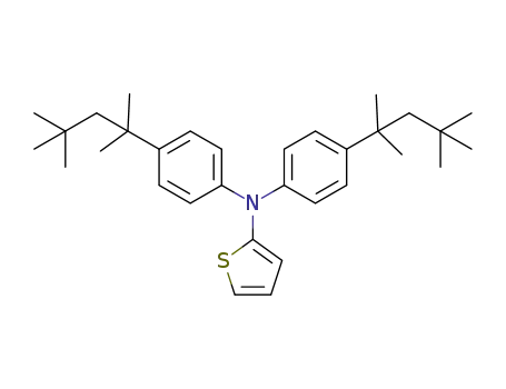 2-(N,N-bis(4-tert-octylphenyl)amino)thiophene