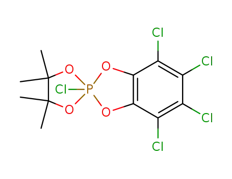 2,4,5,6,7-pentachloro-4',4',5',5'-tetramethyl-2λ5-spiro[benzo[1,3,2]dioxaphosphole-2,2'-[1,3,2]dioxaphospholane]
