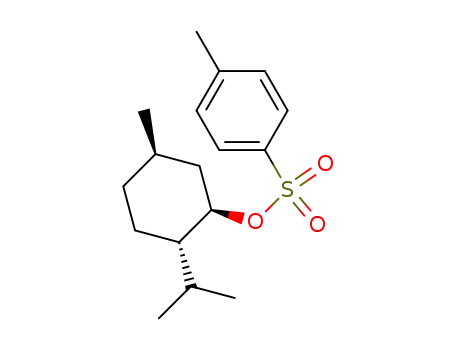 Molecular Structure of 2230-82-2 (Cyclohexanol, 5-methyl-2-(1-methylethyl)-, 4-methylbenzenesulfonate,
(1R,2S,5R)-)
