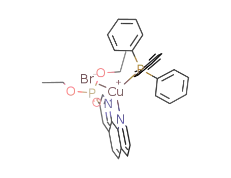 CuI(diethyl (1,10-phenanthrolin-3-yl)phosphonate)(triphenylphosphine) bromide