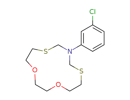 6-(m-chlorophenyl)-1,11-dioxa-4,8-dithia-6-azacyclotridecane