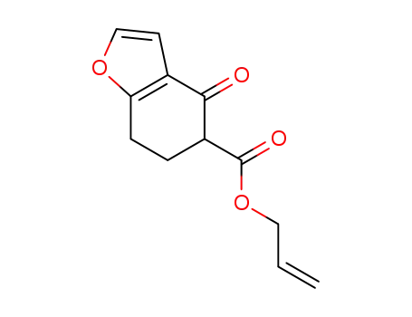 allyl 4-oxo-4,5,6,7-tetrahydrobenzofuran-5-carboxylate