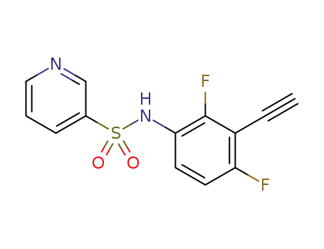 N-(3-ethynyl-2,4-difluborophenyl)pyridine-3-ylsulfonamide