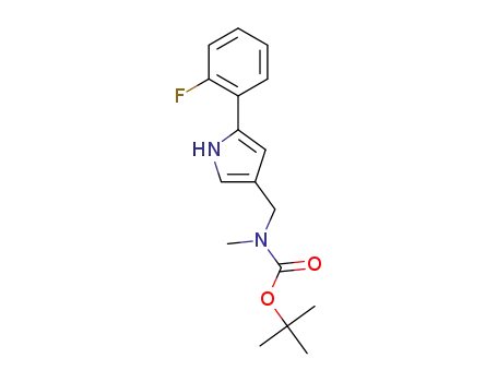 tert-butyl N-{[5-(2-fluorophenyl)-1H-pyrrol-3-yl]methyl}-N-methylcarbamate