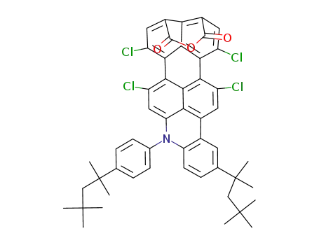 5,6,14,15-tetrachloro-11-(2,4,4-trimethylpentan-2-yl)-8-(4-(2,4,4-trimethylpentan-2-yl)phenyl)-1H-isochromeno[6',5',4':10,5,6]anthra[2,1,9-mna]acridine-1,3(8H)-dione