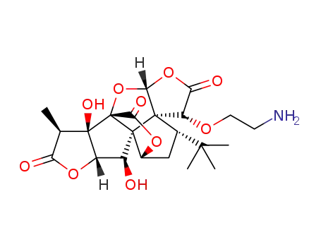 10-O-aminoethyl ginkgolide B