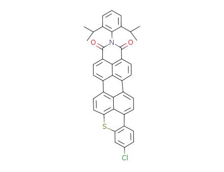 10-chloro-2-(2,6-diisopropylphenyl)-1H-thioxantheno[2′,1′,9′:10,5,6]anthra[2,1,9-def]isoquinoline-1,3(2H)-dione