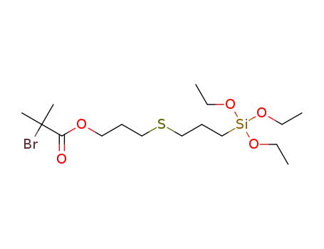 3-(3-(triethoxysilyl)propylthio)propyl 2-bromo-2-methylpropanate